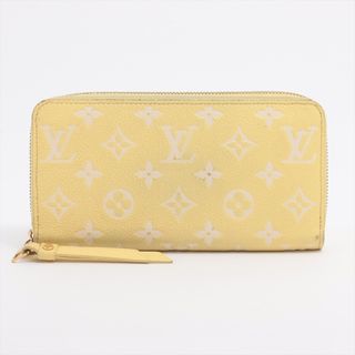 ルイヴィトン(LOUIS VUITTON)のヴィトン ジッピーウォレット   イエロー レディース 長財布(財布)