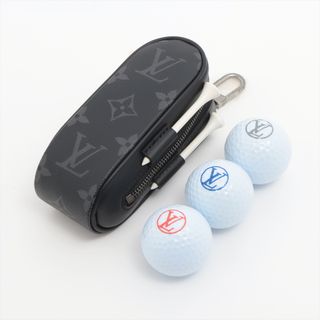 ルイヴィトン(LOUIS VUITTON)のヴィトン セットゴルフアンドリュース PVC×レザー  ブラック メンズ(その他)