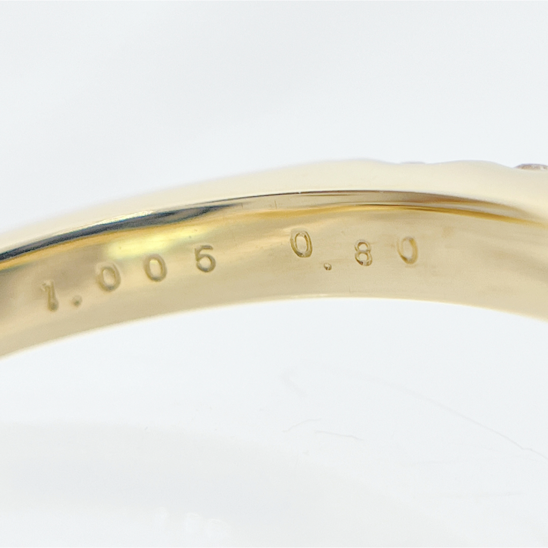 天然ダイヤモンド 計1.805ct スクウェアカット　リング 18K 指輪  レディースのアクセサリー(リング(指輪))の商品写真