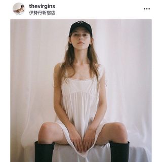 ザヴァージンズ(the Virgins)の新品タグ付き未使用品❤︎theVirgins❤︎heart logo cap❤︎(キャップ)