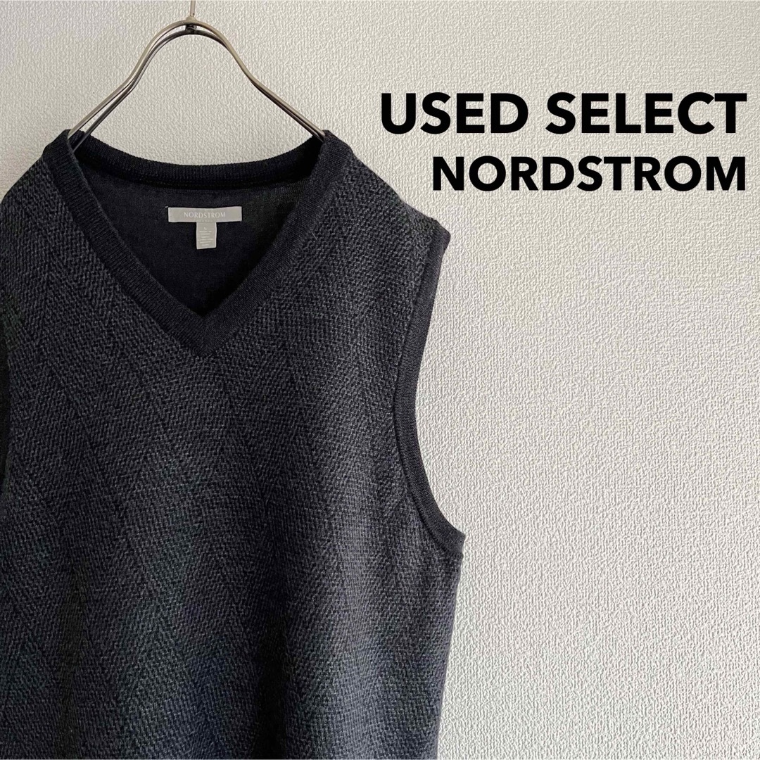 トップス【専用】 “NORDSTROM” Wool Knit Vest / ダイヤカット