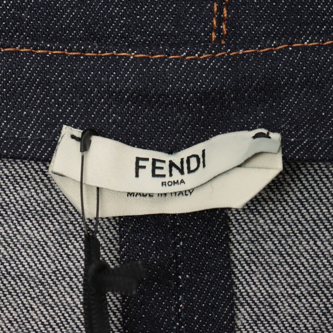 FENDI(フェンディ)のフェンディ  コットン×ポリウレタン 44 ネイビー レディース ワンピー レディースのワンピース(その他)の商品写真