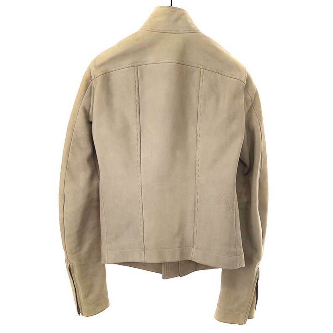 Rick Owens リックオウエンス 13AW MOLINO BIKER モリノレザージャケット ベージュ 48 RU13F07022-LGW