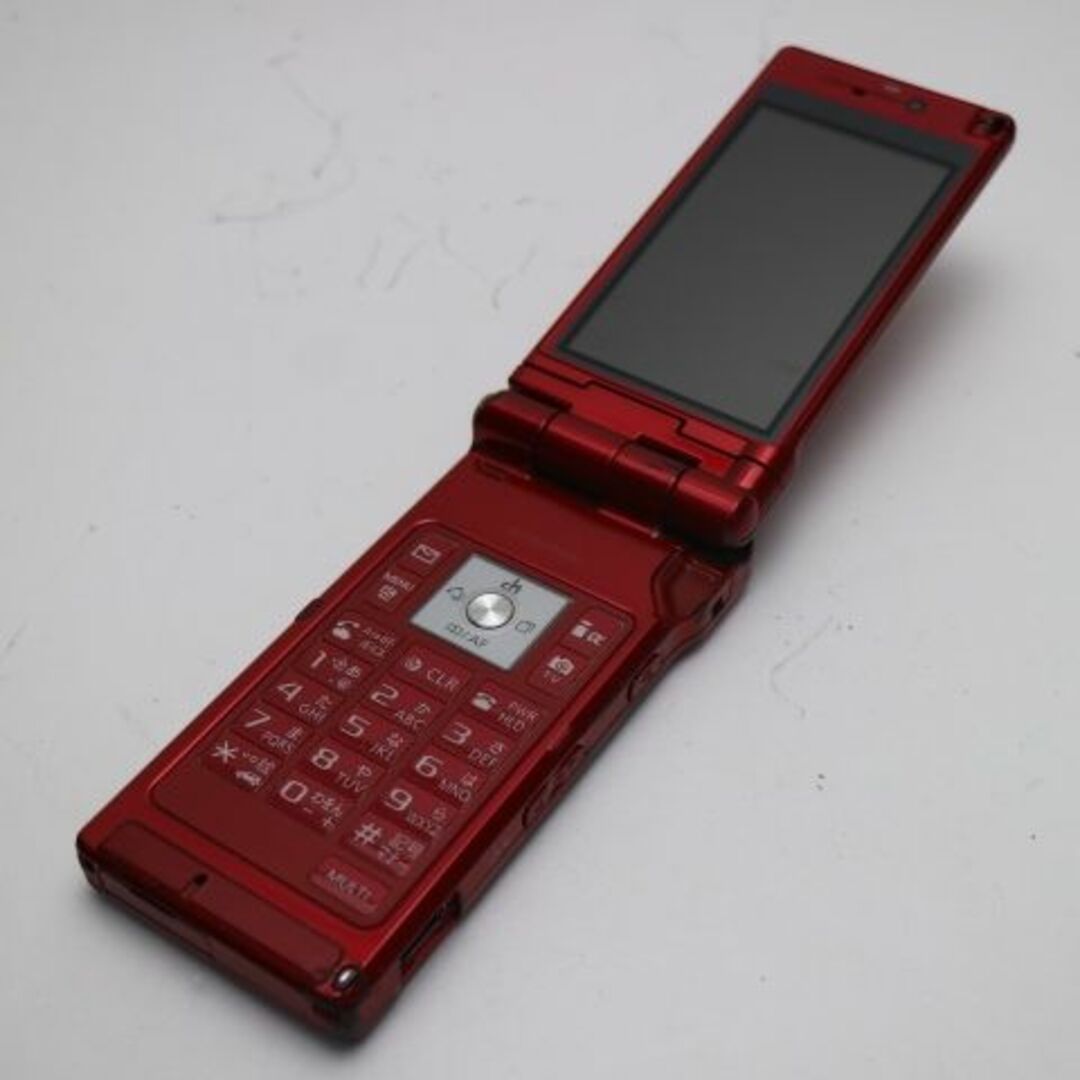 Panasonic(パナソニック)の良品中古 P905i レッド 赤 M333 スマホ/家電/カメラのスマートフォン/携帯電話(携帯電話本体)の商品写真