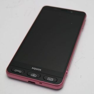 シャープ(SHARP)の超美品 Softbank 509SH シンプル 3 ピンク  M444(スマートフォン本体)