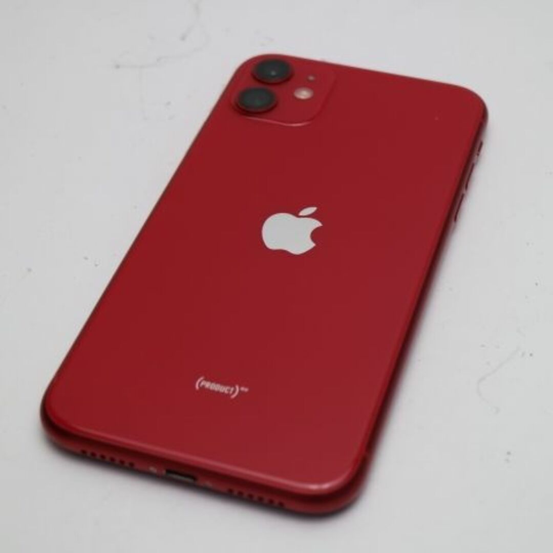 ＜美品＞ iPhone 11 64GB (PRODUCT)RED SimフリーiPhone11