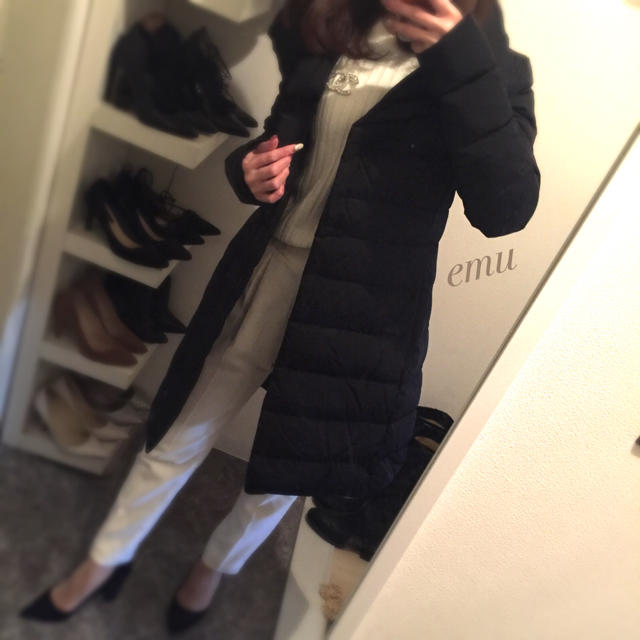 Theory 美品 Eminent Puffer Belted Coat