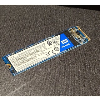 ウェスタンデジタル(Western Digital)のM.2-2280 SATA 1TB WD Blue(PCパーツ)
