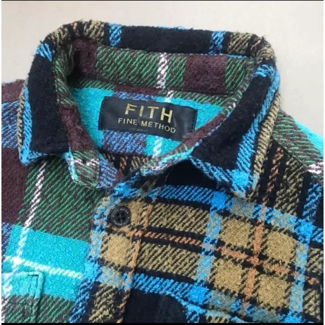 FITH(フィス)のFITH フィス キッズ ネルシャツ シャツ 男の子 110  キッズ/ベビー/マタニティのキッズ服男の子用(90cm~)(ブラウス)の商品写真