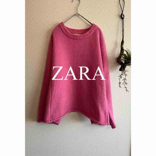 ザラ(ZARA)のZARA ザラ　ニット　トップス　ウール　モヘア　ピンク　人気　完売(ニット/セーター)