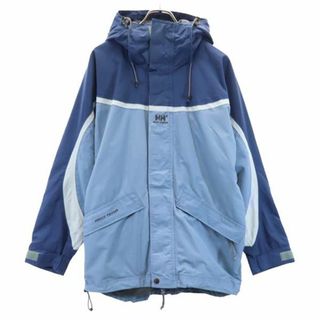 ヘリーハンセン(HELLY HANSEN)のへリーハンセン ナイロンジャケット S/P ブルー系 HELLY HANSEN メンズ 古着 【231208】(ナイロンジャケット)