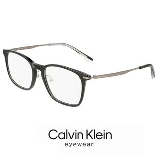 カルバンクライン(Calvin Klein)の【新品】 メンズ カルバンクライン メガネ ck22524lb-001 calvin klein 眼鏡 CK22524LB ウェリントン 型 めがね カルバン・クライン アジアンフィット コンビネーション フレーム 黒ぶち(サングラス/メガネ)