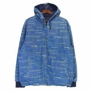 シュプリーム(Supreme)のシュプリーム Supreme ■ 19AW 【 Reversible Dimensions Logo Denim Work Jacket 】 リバーシブル デニム ロゴ ジャケット　30483(ブルゾン)