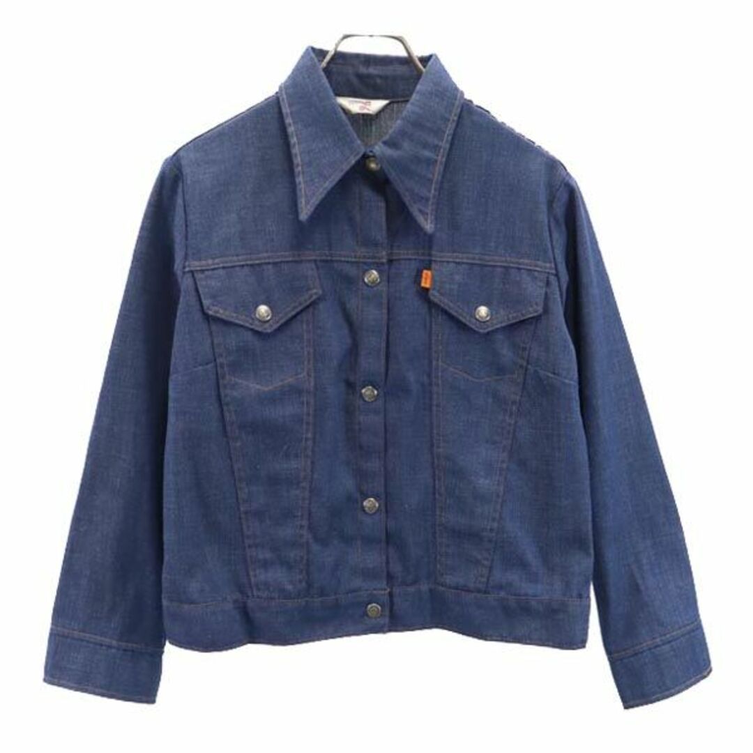 Levi's(リーバイス)のリーバイス 70s ヴィンテージ オレンジタブ デニムジャケット Levi's ジージャン レディース 古着 【231208】 レディースのジャケット/アウター(Gジャン/デニムジャケット)の商品写真