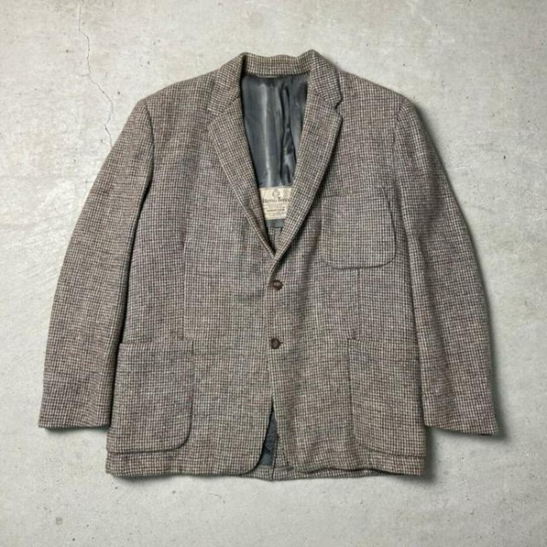 ジャケット/アウターHARRIS TWEED ハリスツイード ウールテーラードジャケット メンズ2XL相当