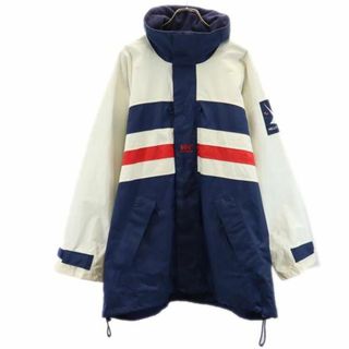 ヘリーハンセン(HELLY HANSEN)のヘリーハンセン ナイロンジャケット XL ネイビー系 HELLY HANSEN メンズ 古着 【231208】(ナイロンジャケット)