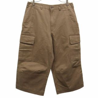 ディッキーズ(Dickies)のディッキーズ ワーク カーゴ パンツ L ブラウン Dickies クロップド丈 メンズ 【中古】  【231208】(ワークパンツ/カーゴパンツ)