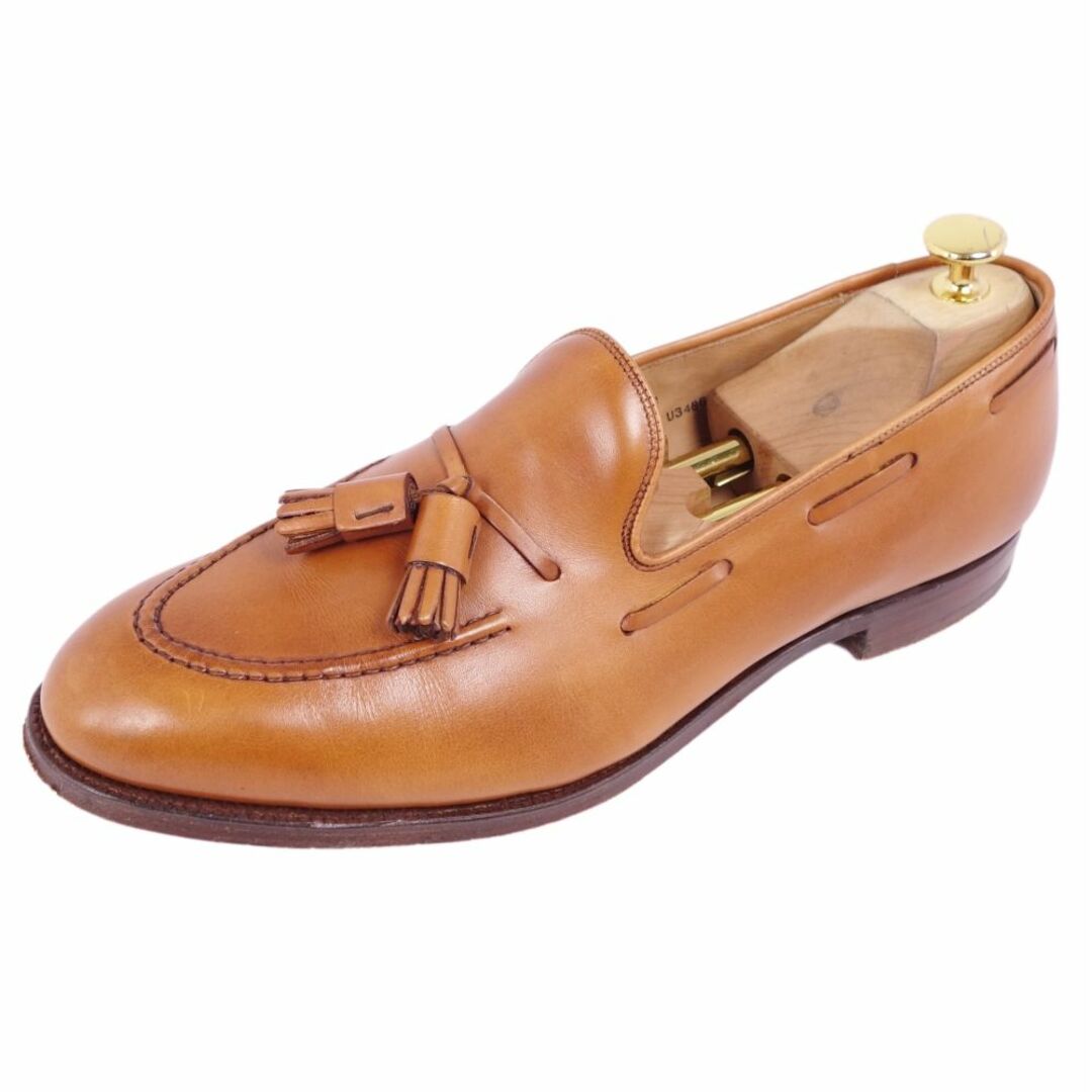 Crockett&Jones(クロケットアンドジョーンズ)のクロケット&ジョーンズ Crockett&Jones  ローファー CAVENDISH 2 レザーシューズ キャヴェンディッシュ タッセル カーフレザー シューズ メンズ 靴  8 1/2(26.5cm相当) ブラウン メンズの靴/シューズ(ドレス/ビジネス)の商品写真