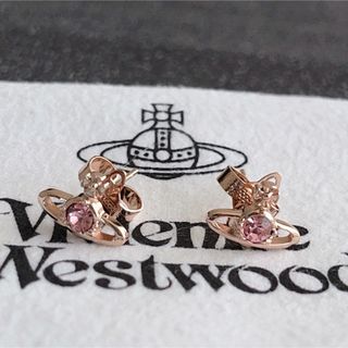 ヴィヴィアンウエストウッド(Vivienne Westwood)のヴィヴィアンウエストウッド　ピアス　ピンクゴールド(ピアス)