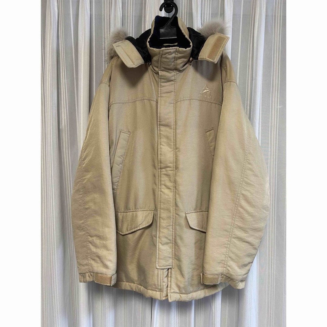 AVIREX(アヴィレックス)のAVIREX アウター　ジャケット　サーモライト　中綿　フード　コート メンズのジャケット/アウター(ダウンジャケット)の商品写真