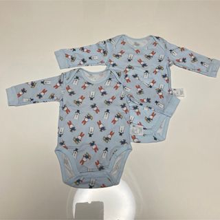 ユニクロ(UNIQLO)のUNIQLO   baby肌着ミッフィー柄　size70  2枚セット(肌着/下着)