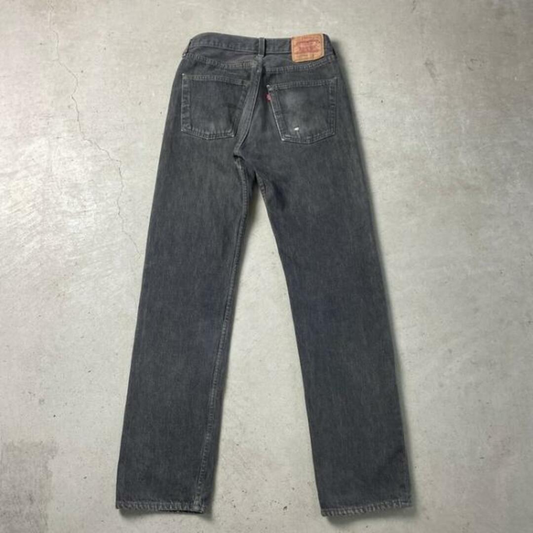 90年代 スペイン製 Levi's ユーロリーバイス 501 059 ブラックデニムパンツ 先染め メンズW31