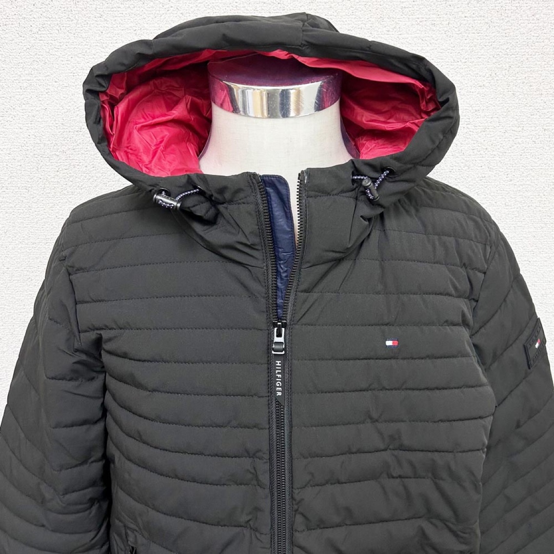 TOMMY HILFIGER(トミーヒルフィガー)の新品  トミーヒルフィガー 中綿ライトジャケット 151AP619 ブラック M メンズのジャケット/アウター(ダウンジャケット)の商品写真