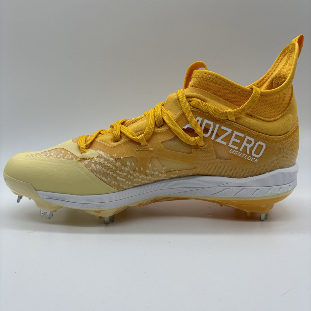 adidas - adidas 野球 スパイク イエロー 黄 金具 27㎝ ミドル adidas - adidas 野球 スパイク イエロー 黄 金具 27㎝ ミドル