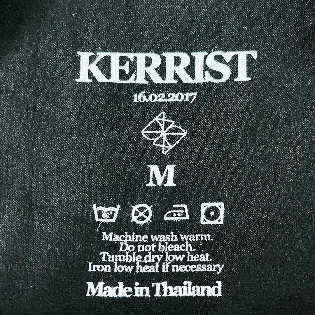 【新品未使用】Kerrist The Element Tシャツ☆黒01（S）アーティット