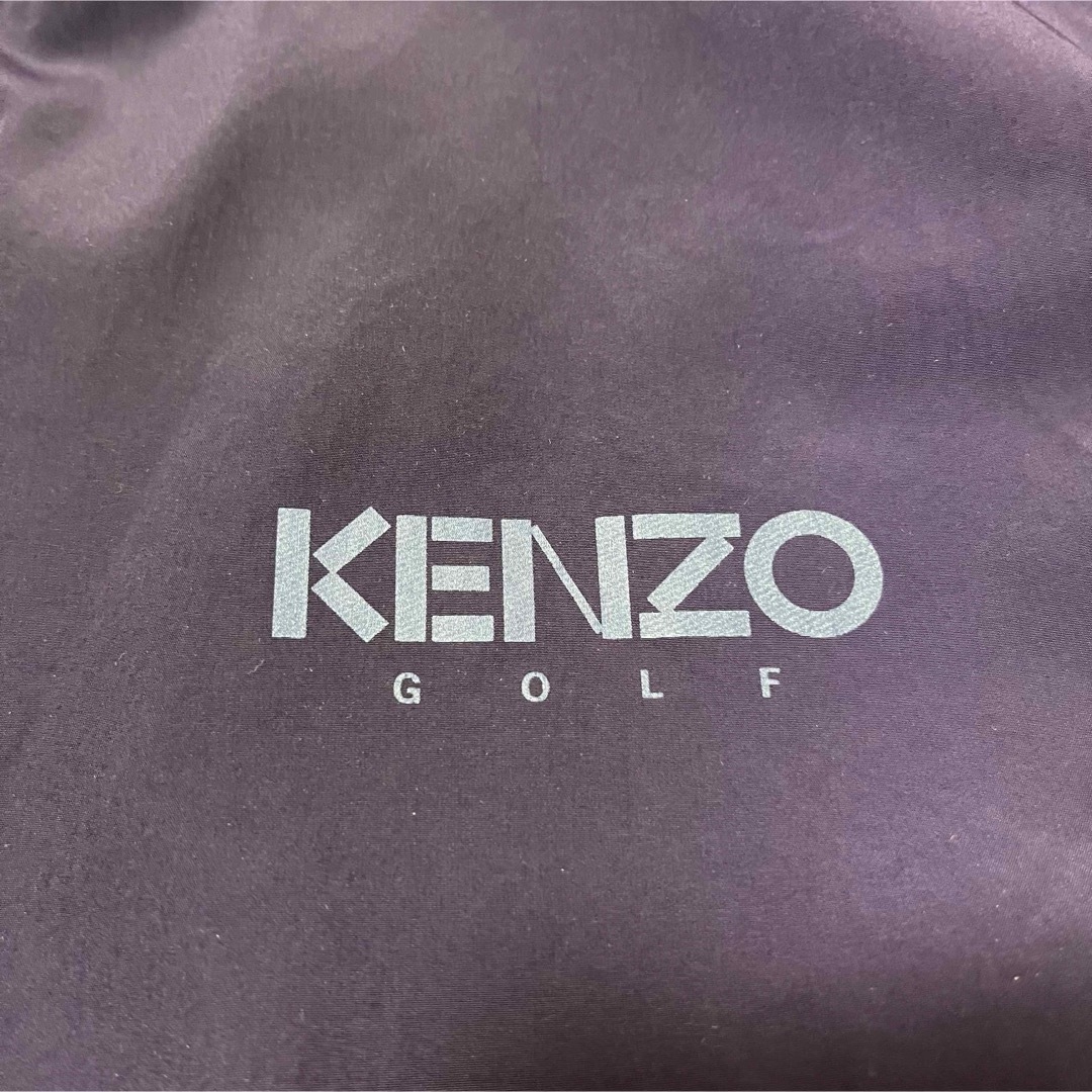 KENZO(ケンゾー)の【KENZO】ケンゾー リバーシブルベスト ワンポイントロゴ エンジ 茄子紺 メンズのトップス(ベスト)の商品写真