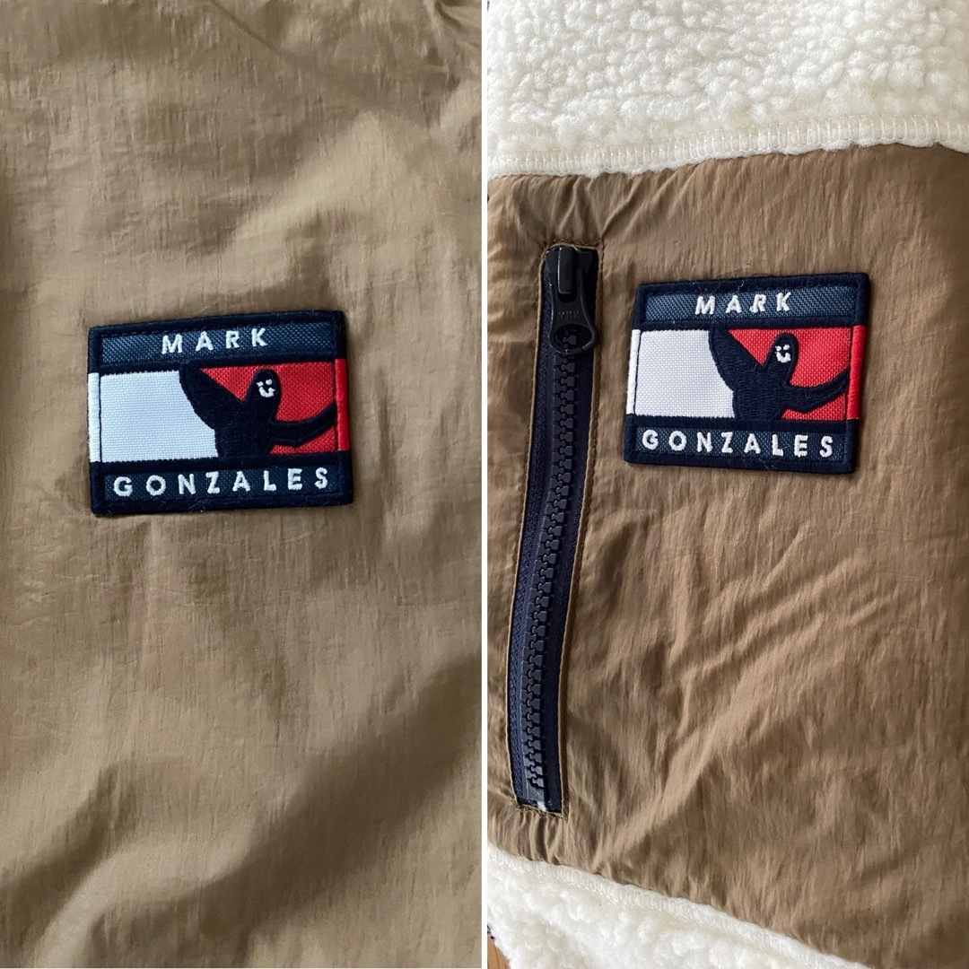 Mark Gonzales(マークゴンザレス)の新品 マークゴンザレス リバーシブル ブルゾン ボア オーバーサイズ メンズ レディースのジャケット/アウター(ブルゾン)の商品写真