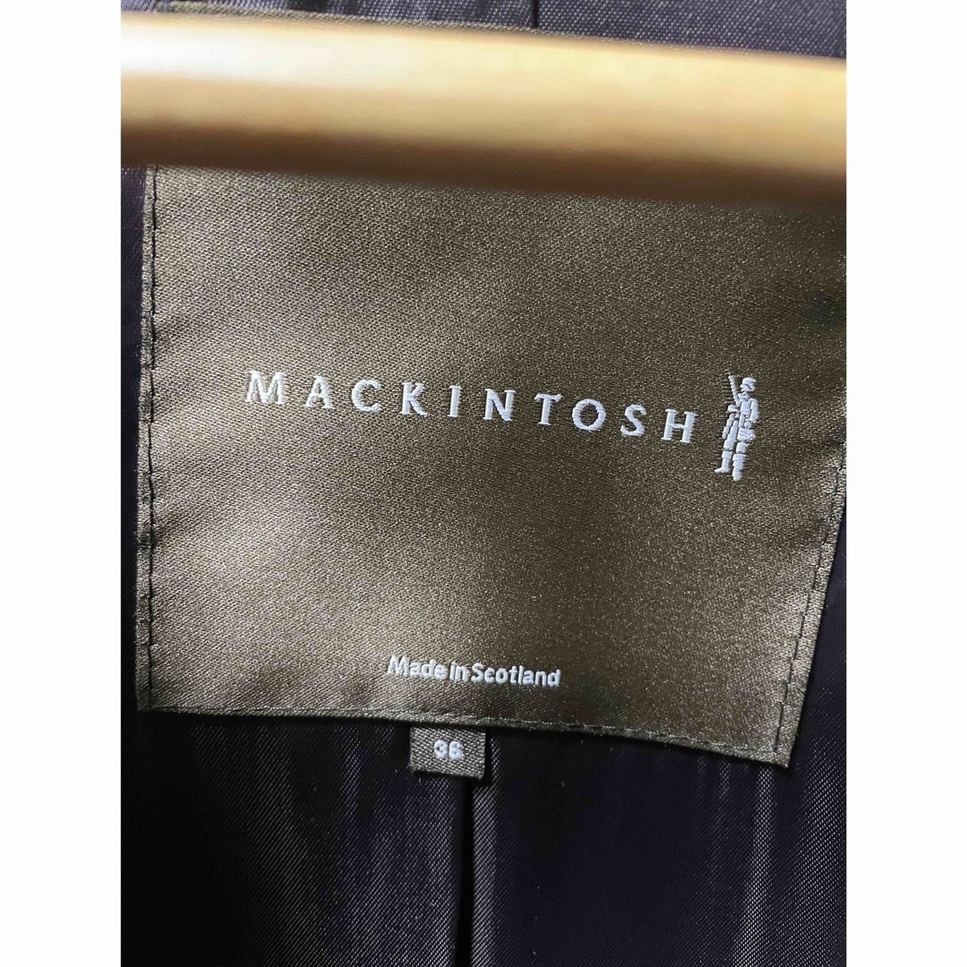 MACKINTOSH(マッキントッシュ)のmackintoshコート　ブラック　マッキントッシュコート レディースのジャケット/アウター(ロングコート)の商品写真