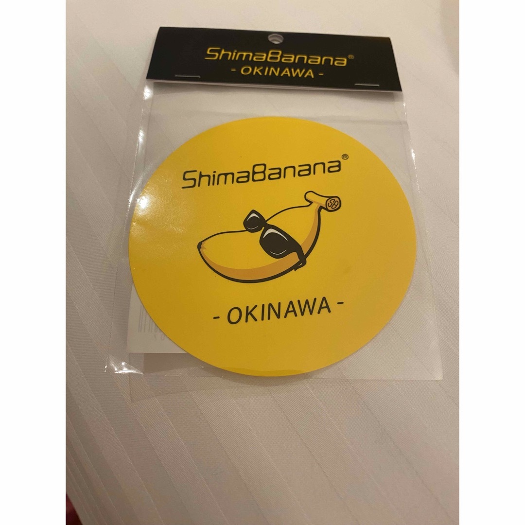 未使用品 島バナナステッカー エンタメ/ホビーのおもちゃ/ぬいぐるみ(キャラクターグッズ)の商品写真