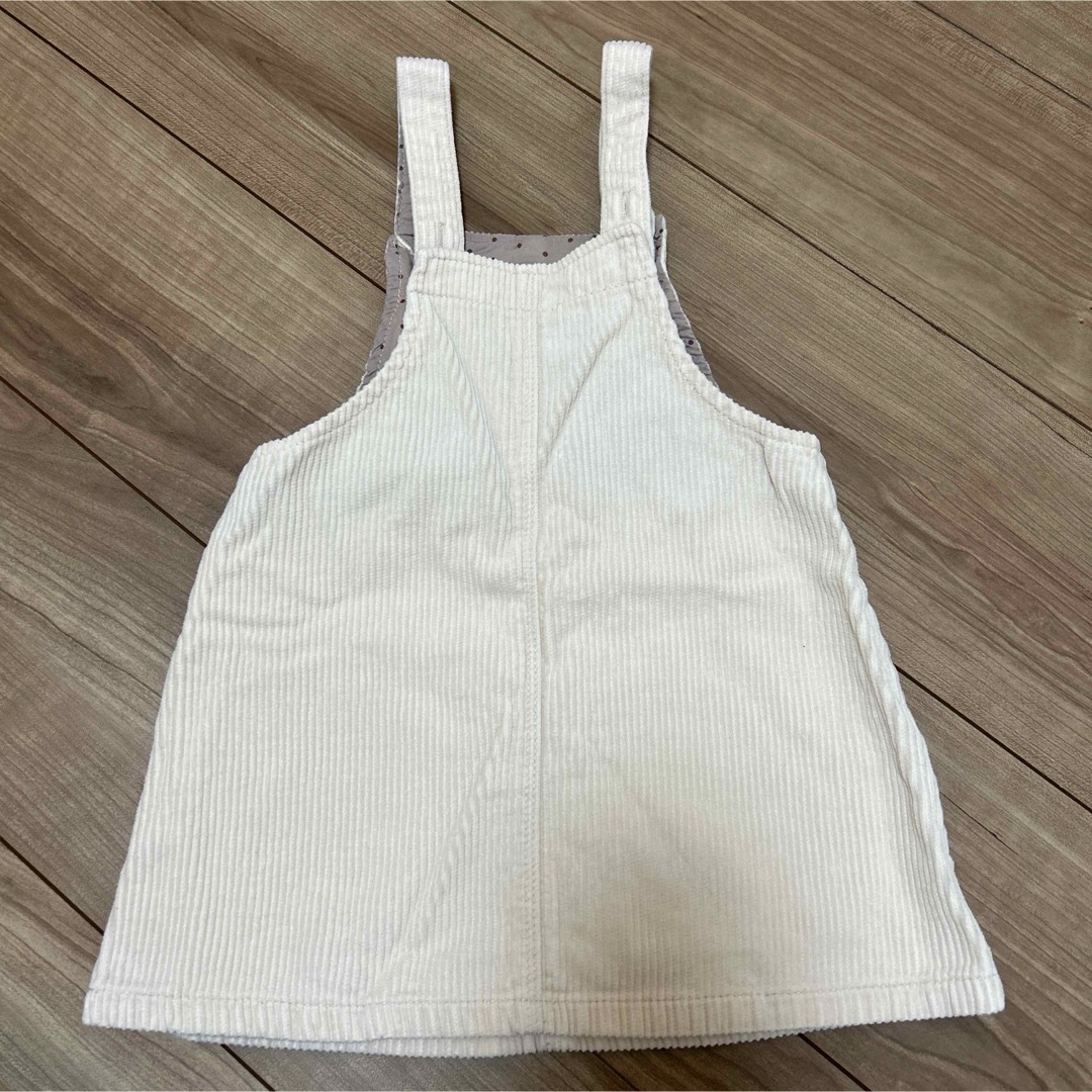 ZARA KIDS(ザラキッズ)のZARA オーバーオール　サロペット　スカート キッズ/ベビー/マタニティのキッズ服女の子用(90cm~)(スカート)の商品写真