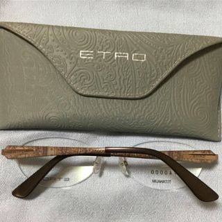 エトロ(ETRO)のエトロ　チタンメガネ(サングラス/メガネ)