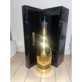 アルマンドブリニャック(アルマン・ド・ブリニャック)のアルマンド　ゴールド　空瓶、箱(シャンパン/スパークリングワイン)