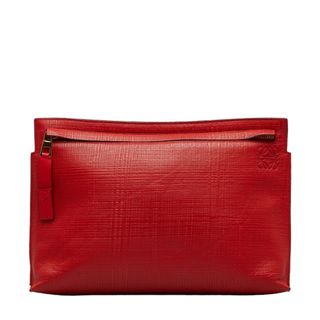 ロエベ(LOEWE)のロエベ ロゴ アナグラム クラッチバッグ レザー レディース LOEWE 【219-28780】(クラッチバッグ)