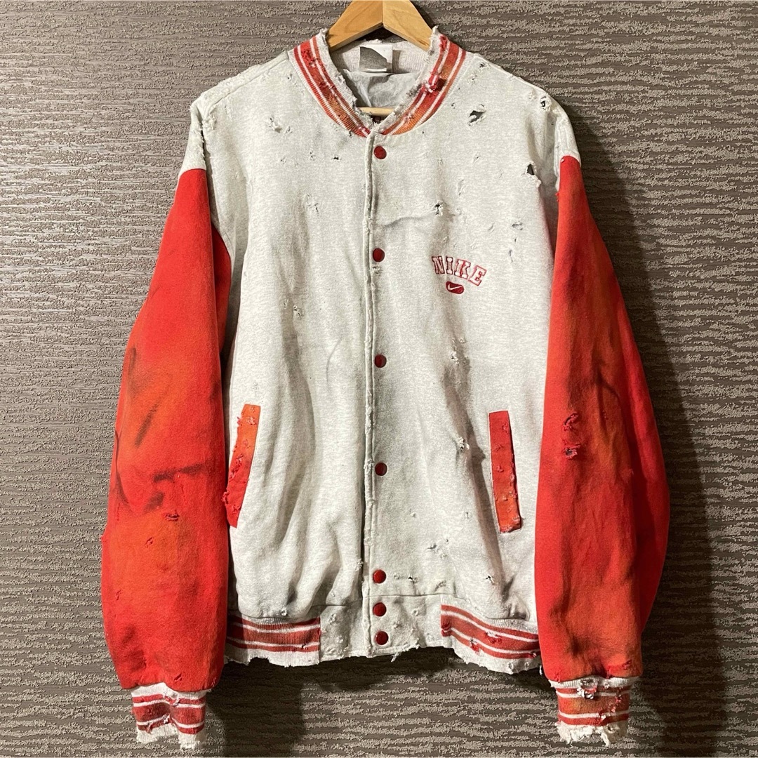 nike 90s スウェットスタジャン ボロダメージ 加工 USA製 xl 古着 | フリマアプリ ラクマ nike 90s スウェットスタジャン ボロダメージ 加工 USA製 xl 古着 | フリマアプリ ラクマ