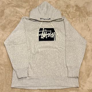 ステューシー(STUSSY)のSTUSSY Champion パーカー Gray XL(パーカー)