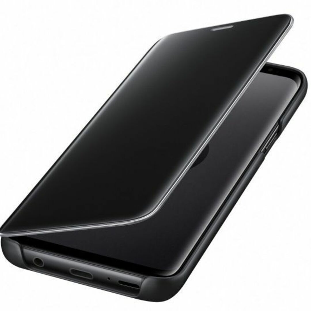 SAMSUNG(サムスン)のGalaxy S9 用 CLEAR VIEW COVER カバー黒 純正品 スマホ/家電/カメラのスマホアクセサリー(Androidケース)の商品写真