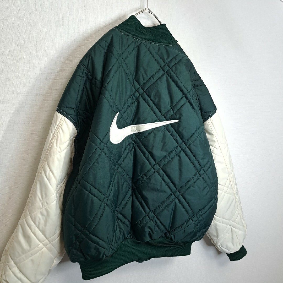 NIKE(ナイキ)の【希少】NIKE 銀タグ 90s リバーシブル ブルゾン ビッグスウッシュ M メンズのジャケット/アウター(ブルゾン)の商品写真