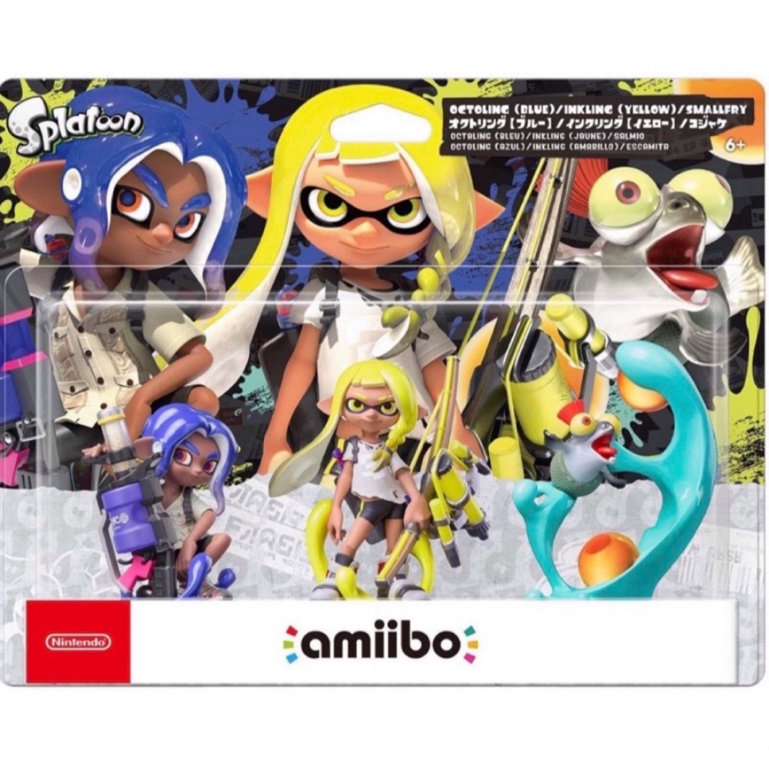 Splatoon3 スプラトゥーン3 amiibo トリプルセット