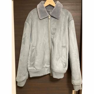 ザラ(ZARA)のZARA ザラ フェイクムートン ボアジャケット L zara スエード(ブルゾン)