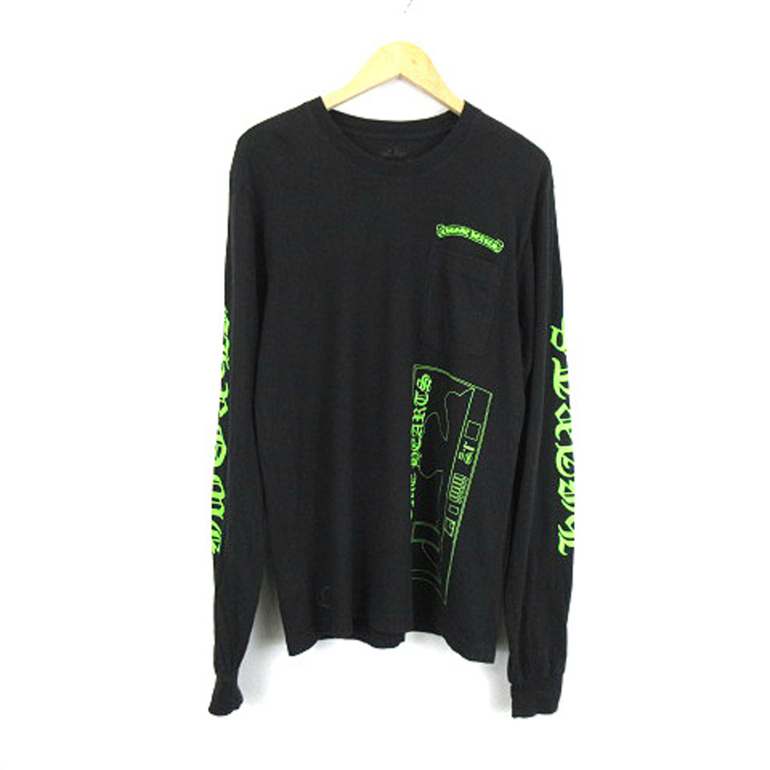 クロムハーツ 青山限定 プリント ロンTEE 長袖 Tシャツ カットソー 黒 M | フリマアプリ ラクマ クロムハーツ 青山限定 プリント ロンTEE 長袖 Tシャツ カットソー 黒 M | フリマアプリ ラクマ
