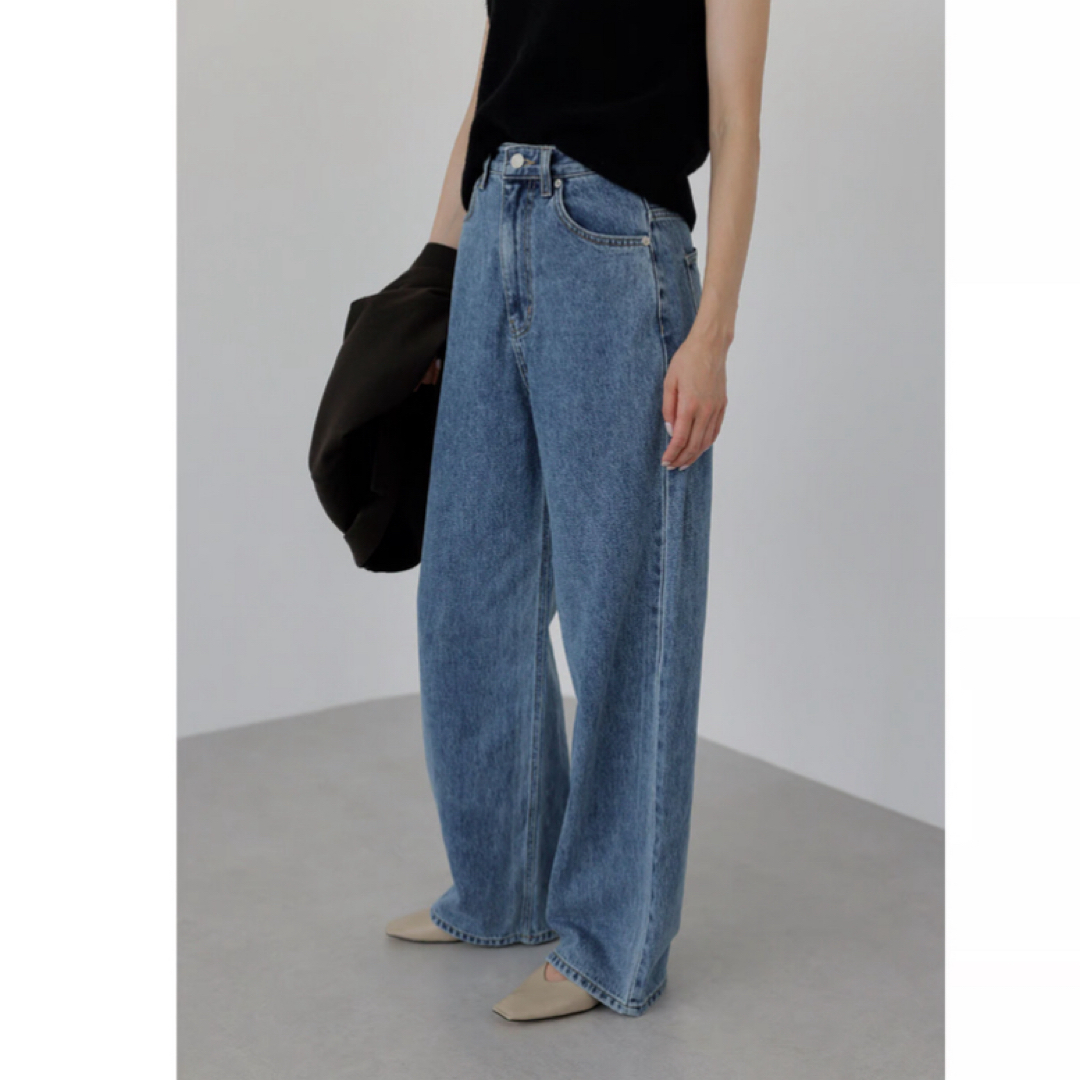 【新品・試着のみ】na.e ジーンズ　Wide Loose Jeans Mサイズパンツ