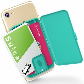 【特価セール】Sinjimoru 貼り付け型スマホカードケース、Android・(その他)