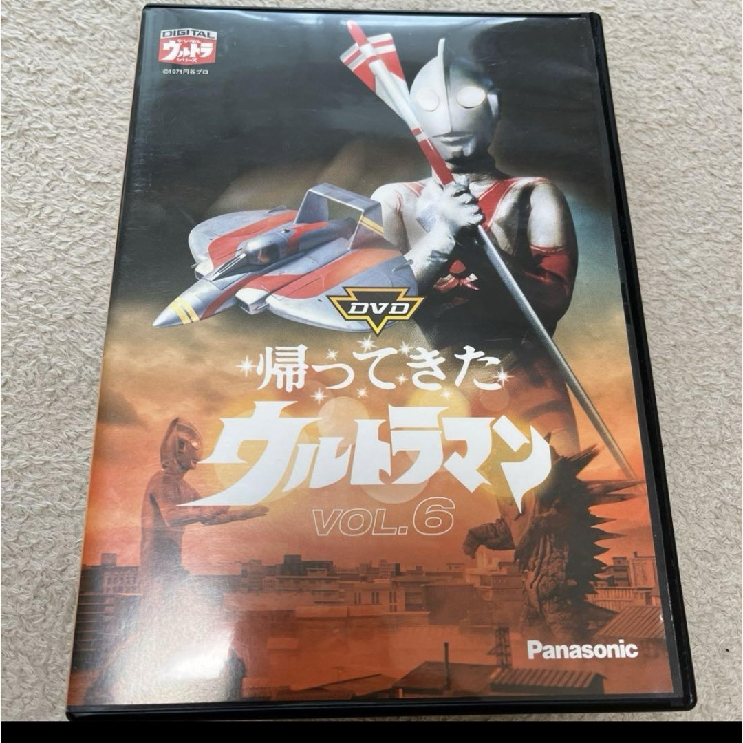 BANDAI(バンダイ)の帰ってきたウルトラマン Vol.6 ウルトラマン　DVD レア エンタメ/ホビーのDVD/ブルーレイ(特撮)の商品写真