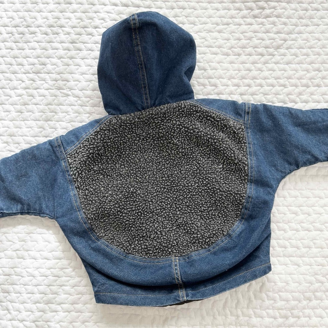 ボアジャケット 男の子 90 キッズ/ベビー/マタニティのキッズ服男の子用(90cm~)(コート)の商品写真