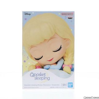 ディズニー(Disney)のシンデレラ B(クッションブルー) Q posket sleeping Disney Characters -Cinderella- フィギュア プライズ(2631215) バンプレスト(アニメ/ゲーム)