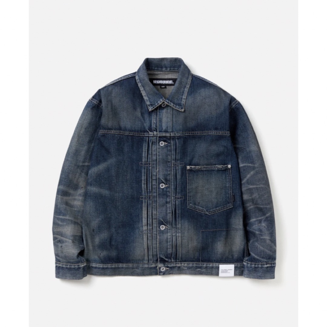 NEIGHBORHOOD(ネイバーフッド)の23AW NEIGHBORHOOD SAVAGE DENIM JACKET メンズのジャケット/アウター(Gジャン/デニムジャケット)の商品写真